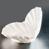 Белая ракушка блюдце для украшений 3D-печатный держатель для украшений Декоративное блюдце для ключей Поднос для украшений