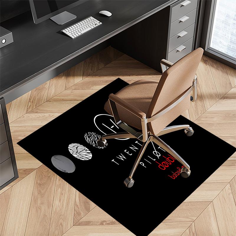 Tyler Joseph and Josh Dun1 Printed Absorbent Washable Carpet, Non-Slip Bathroom Mats, Kitchen Rugs, Yoga Mat,Living Room Entrance, Camping Picnic Rugs