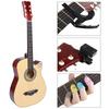 38in Acoustic Guitar Musical Instrument Set with Tuner Capo for Beginner