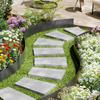 VEVOR Steel Landscape Edging, 6 Packs 40 x 8 in Rust-Resistant Metal Landscape Edging, Bendable Garden Edging Border, Heavy Duty Lawn Edging