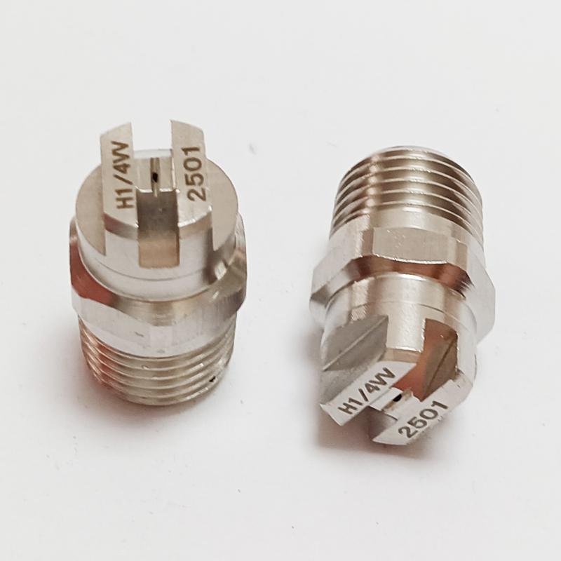 1/4" BSPT нержавеющая сталь плоскоструйная форсунка для очистки