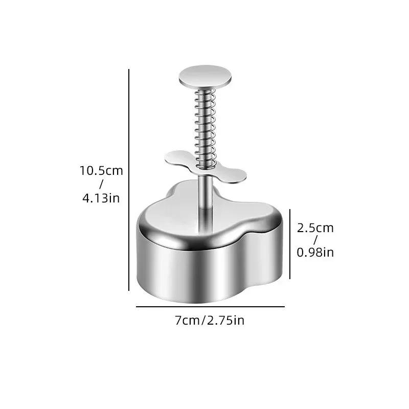 Форма для суши Сделай сам Форма для рисовых шариков Нержавеющая сталь Креативная в форме медведя, цветка, треугольная Инструмент для ланча для рисовых шариков Инструменты для кухни для суши