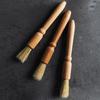 Natural Wooden Handle Cleaning Tool Espresso Cleaner Coffee Grinder Brush Pastry Brush