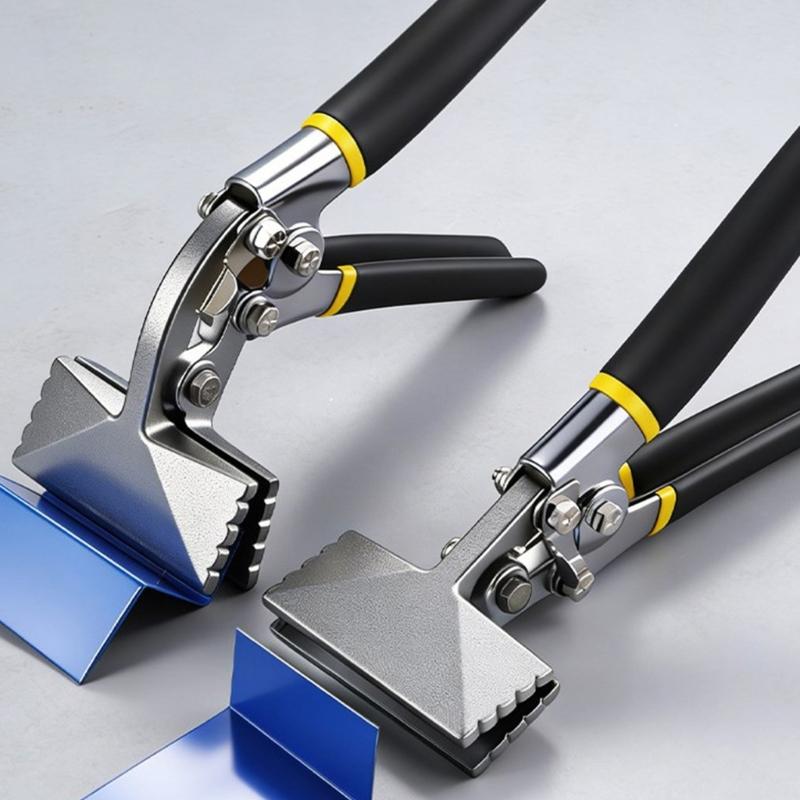 Heavy Duty Sheet Metal Hand Seamer Bender Crimping Tool For Electrical Work And Sheet Metal Bending In Tight Space
