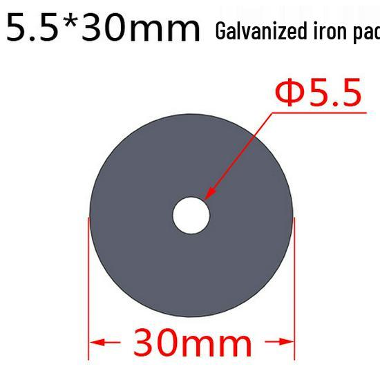Саморезы по металлу из оцинкованной нержавеющей стали 304 с резиновой плоской шайбой для профнастила