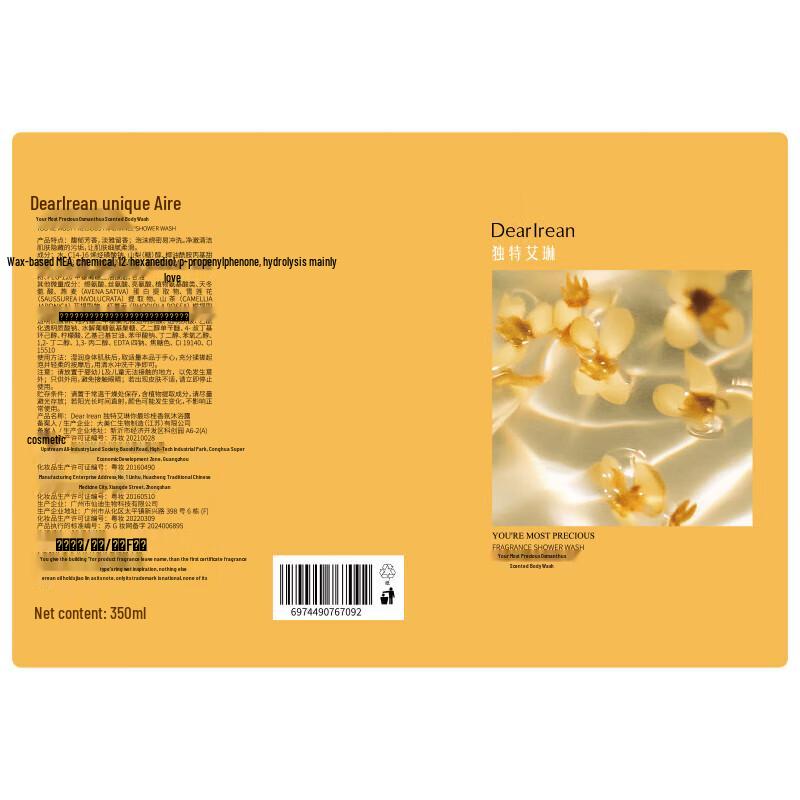 Unique Irene Fragrance Wash and Care Gift Set