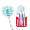 Colgate Бережная Эмаль Ультрамягкая щетина Ручная зубная щетка для взрослых, 4 шт. (Купи 2, получи 2), Мягкая щетина для ухода за эмалью, Разноцветная
