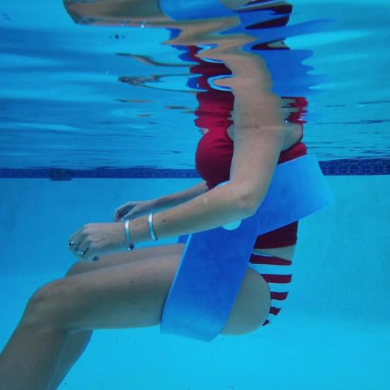 3-in-1 Floating Pool Chair Foldable Water Lounger Beach Compact Seat Saddle Floating Recliner for Lakes Pools Summer Beach Essential Chair