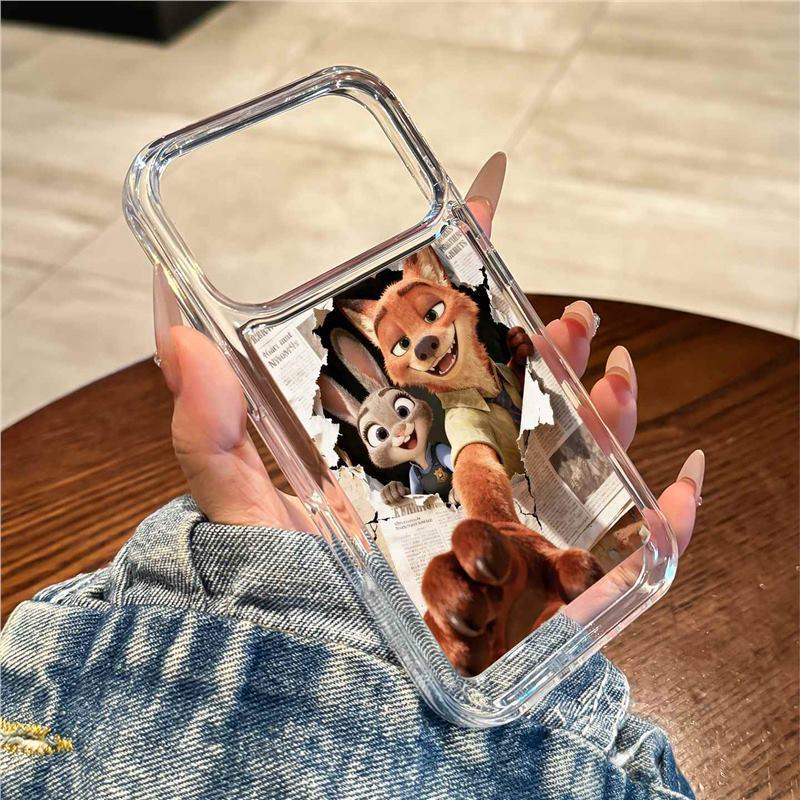 Совместимо с чехлом для Apple iPhone 17 Pro Max: Новый дизайн Zootopia для премиального опыта.