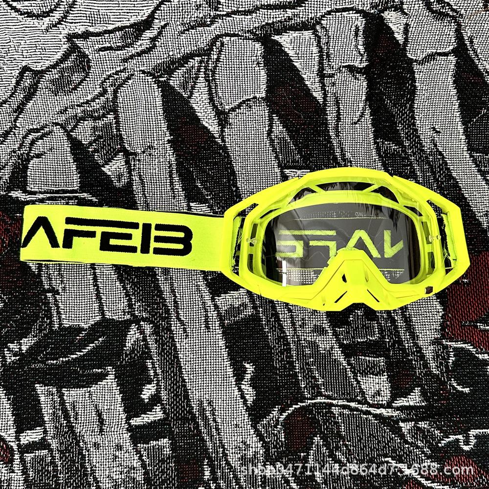 NAFEIB Motorcycle goggles for outdoor sports, off-road, windproof, for men and women riding motorcycles