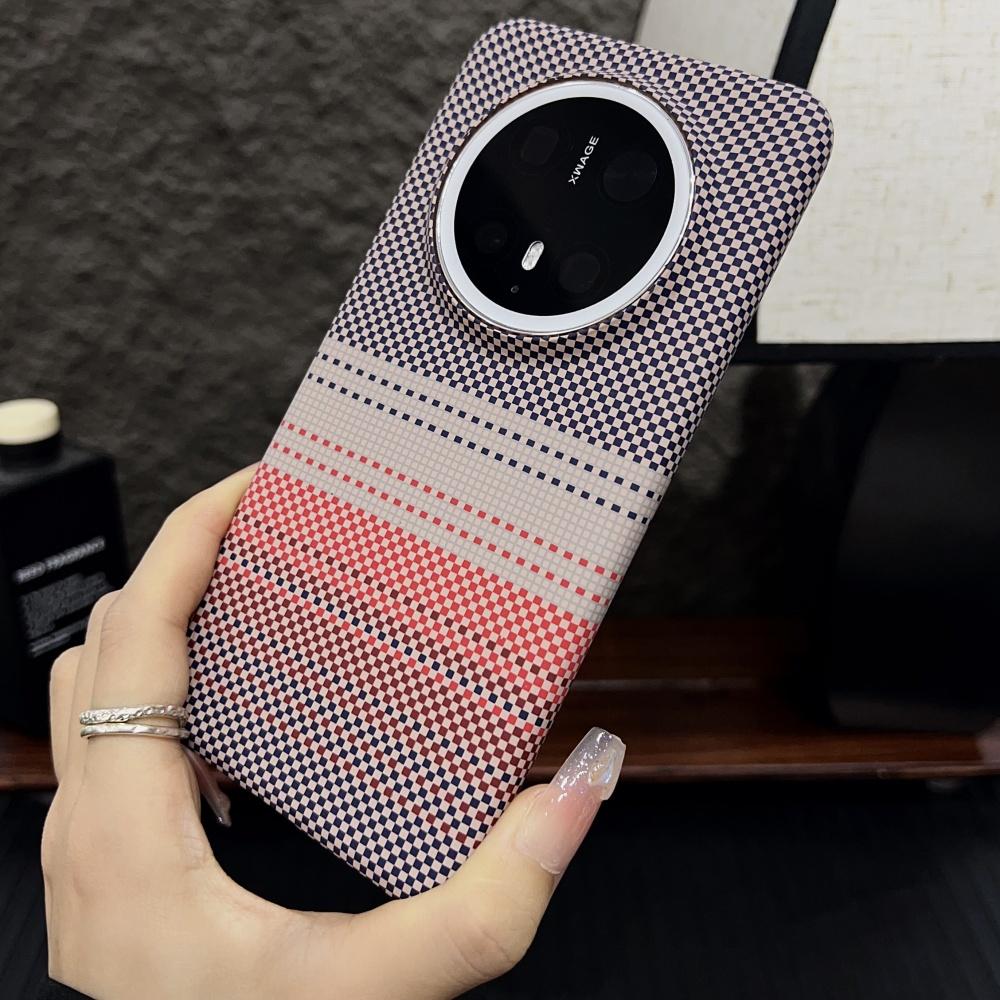 Для Magsafe Ультратонкий Чехол из Углеродного Волокна Для Huawei Pura 70 Pro Ultra P70 Mate 70 60 50 40 30 X60 Honor Magic 7 6 Защитный Чехол