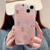 Корейский Милый Мультяшный Рисунок Щенка Чехол Для Телефона Для iPhone 16 15 14 13 12 11 Pro Max 16E X XR XS Max 7 8 Plus Ударопрочный Мягкий Чехол