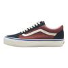Vans Серия Old Skool Удобные Универсальные Низкие Кеды для Скейтбординга Мужские Кроссовки Красные Черные VN000CY2MDB