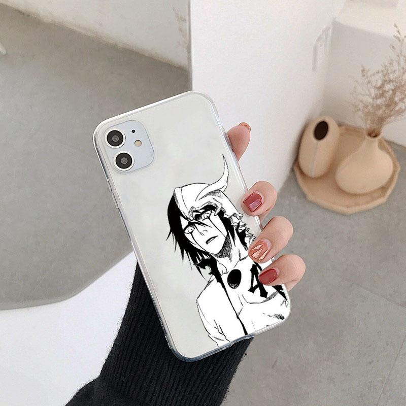 Чехол для телефона с изображением аниме «Блич» для iPhone SE 2020 SE3 2022 13 12 Mini 11 Pro 7 8 5 6 6S Plus X XR XS Max, силиконовый прозрачный чехол из ТПУ