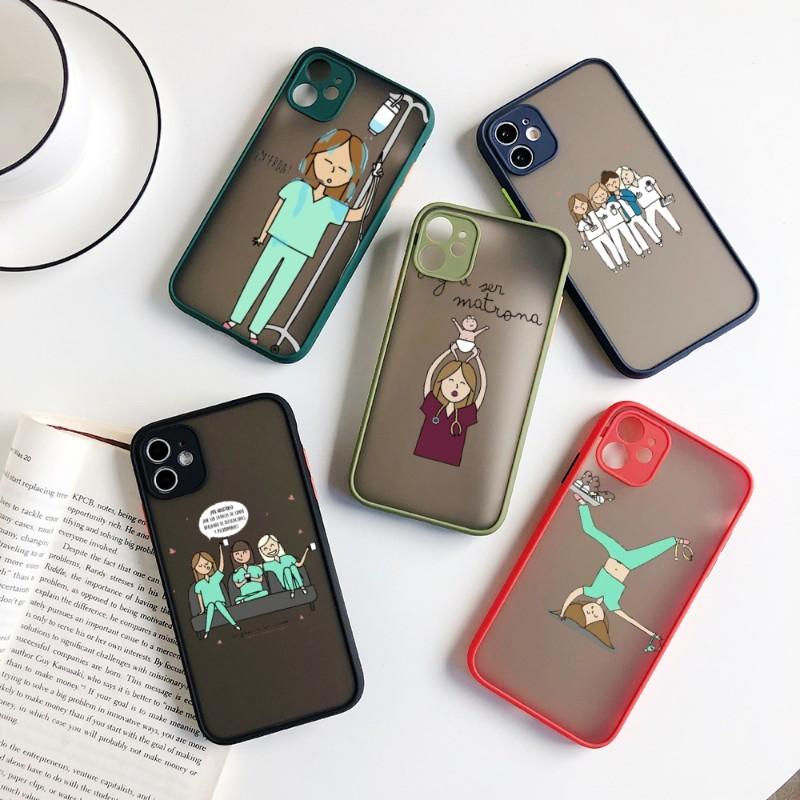 Чехол для телефона «Медсестра, медицина и здоровье» для IPhone 14 13 12 11 Mini Pro Max XS X Max XR 8 7 Plus SE 2022, цвет кожи, чехол для телефона