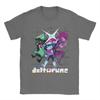 Deltarune Глава Сьюзи Крис Смелая Поза Действия Футболка для Унисекс Женщин Графическая Печать Футболки Хлопковая Одежда