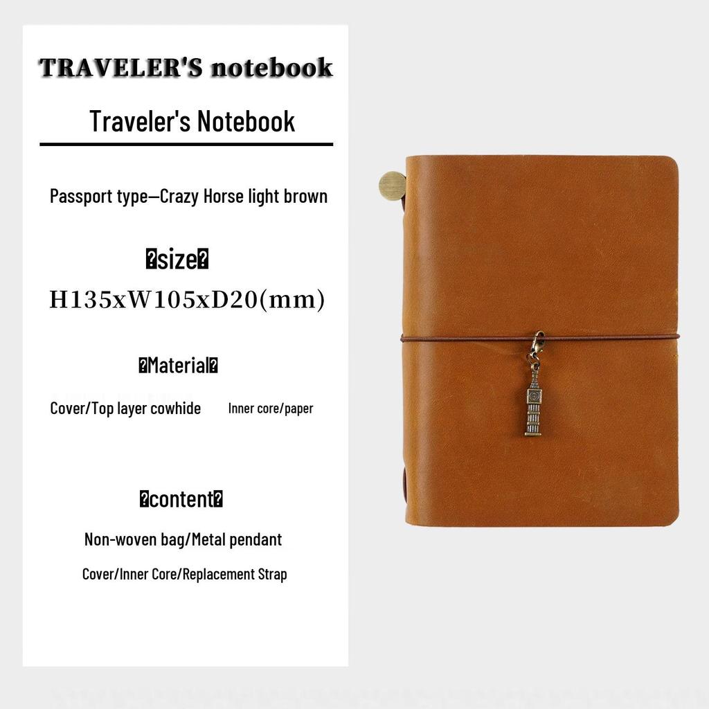 Дневник путешествий по Теннесси: Блокнот ручной работы из винтажной коровьей кожи