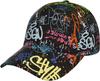 Светящаяся синяя волна энергии Графическая Бейсболка Бейсболка Snapback Кепки Регулируемая Кепка Тракер для Мужчин Женщин