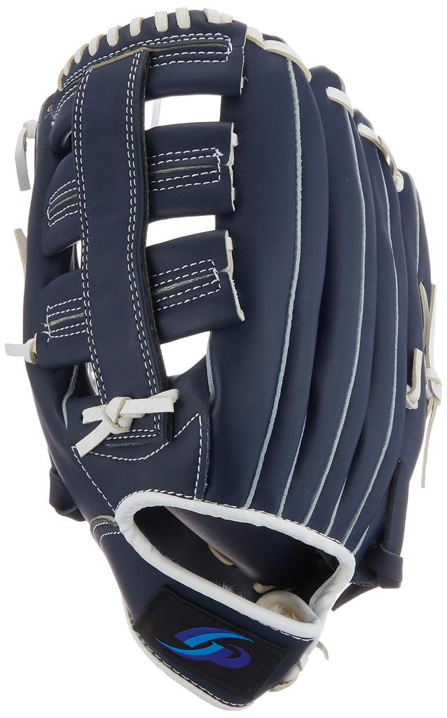 GP Softball 46421Y (GP) Glove, General, Left-Handed Throw, All-Around, 12.5 Inch, Navy,