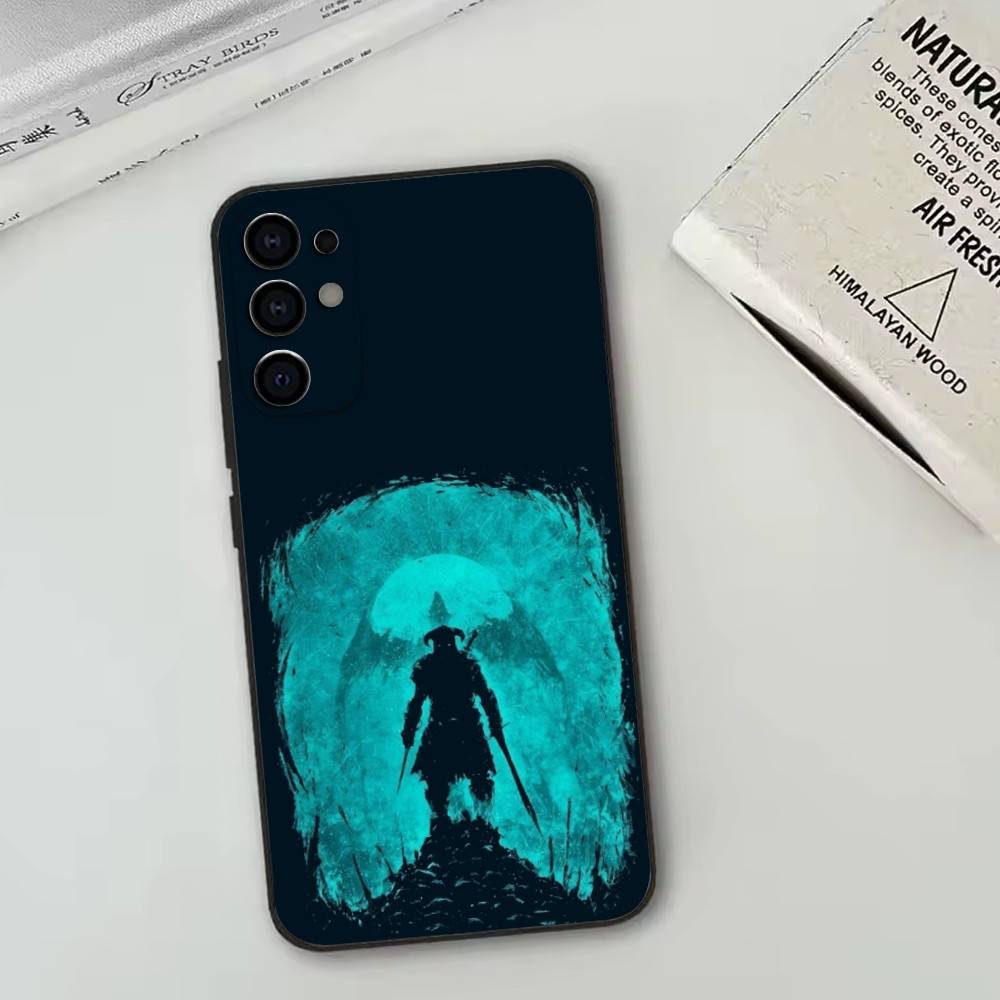 Dragonborn Phone Case For Samsung S25,S24,S21,S22,S23,S30,Ultra,S20,Plus,Fe,Soft Silicone Black Cover
