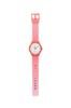 SmileSolar Smile Analog Watch with Matching Waterproof Urethane Pink Q&Q (Q&Q Solar) Solar-Powered Style, Strap, RP26-007,