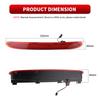 Задний стоп-сигнал для Opel Vauxhall / Opel Astra J Hatchback 2009-2016 для Hatchback и GTC OEM:13372164  1222330