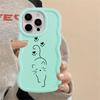 Милый Котик Прекрасный Чехол для iPhone 15 Plus 12 XR 8 17 Air 13 11 14 16 Pro Max Мягкая Накладка на Телефон
