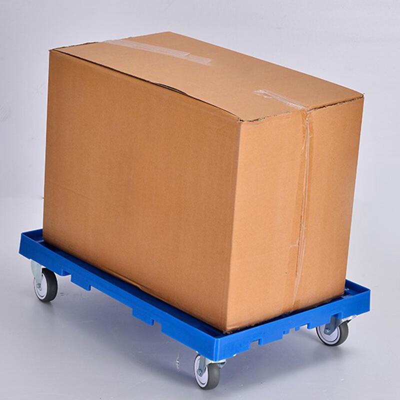 Hollow Platform Cart with Universal TPR Wheels