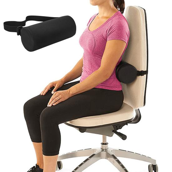 Подушка для поясницы, пена с эффектом памяти, снимает боль в спине, улучшает осанку, поддерживает талию, аксессуары для домашнего автомобиля