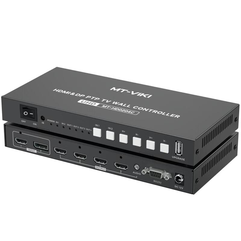 MT-viki HDMI Процессор видеостены с несколькими экранами 4K60Hz 2.0