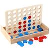 Three-dimensional Four-game Four-game Children's Educational Early Education Multiplayer Toy Wooden Box
