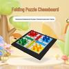 Portable Parcheesi Educational Board Game for Kids and Parents