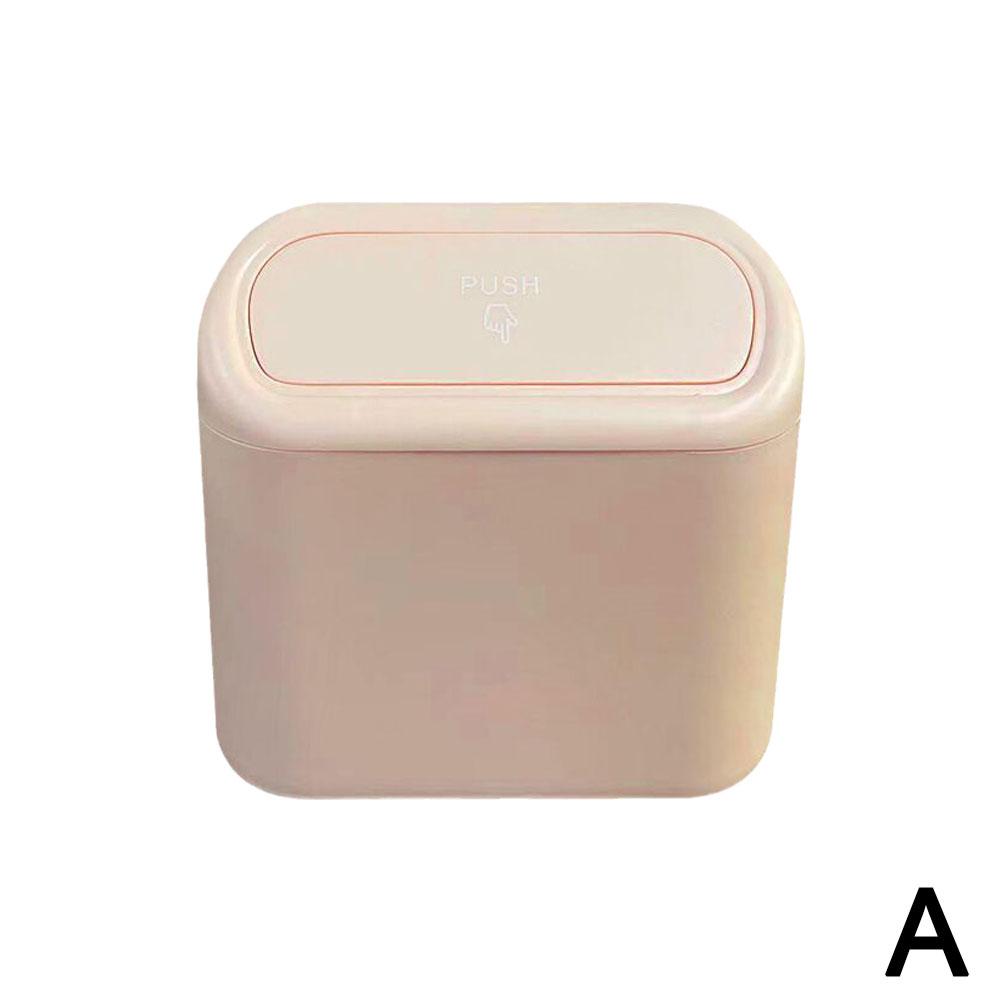 Universal Organizer Car Clamshell Trash Bin Hanging Vehicle Garbage Dust Case Storage Box Black ABS Square Pressing Trash