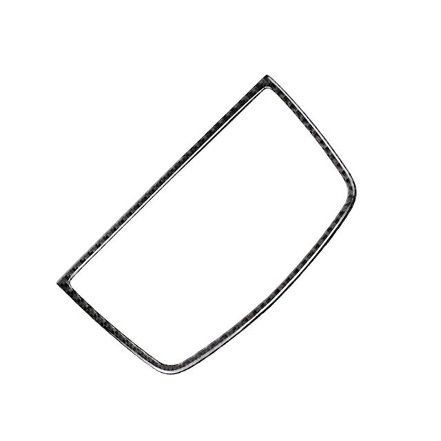 Для BMW X5 X6 E70 E71 2008 2009 2010 2011 2012 2013 Центральное управление из углеродного волокна, панель приборной панели, крышка динамика