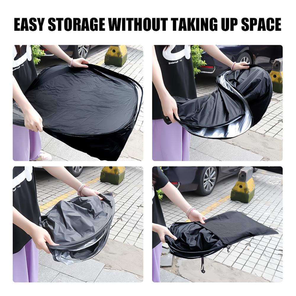 1 шт. Складной автомобильный солнцезащитный козырек на лобовое стекло Защитная накидка на переднее окно-УФ-защита Для Citroen C1 C2 C3 C4 C5 C6 C8 DS VTS