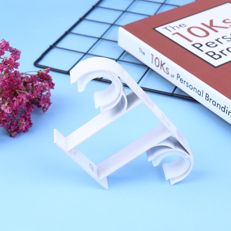 Двойной кронштейн для карниза из алюминиевого сплава, потолочный держатель