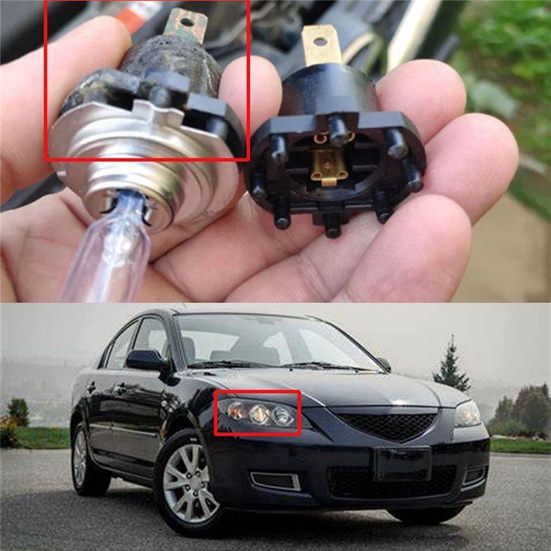 Strange Headlight Bulb Socket B28V510A3 For Kawasaki ER6-F Aprilia SL1000 Falco For Mazda 3 5 323 Halogen H1 Headlight Socket