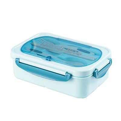 Ланч-бокс Bento с набором посуды, герметичное отделение, контейнеры для обеда большой емкости, пригодные для использования в микроволновой печи