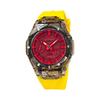 Casio Унисекс Серия с двойным жидкокристаллическим/аналоговым дисплеем Красные часы GA-2100-4A(Watch4--)