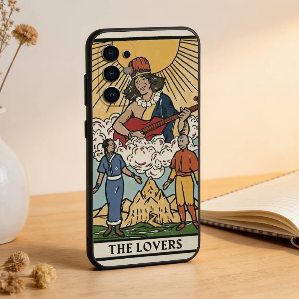 Avatar Tarot Phone Case For Samsung S25,S24,S21,S22,S23,S30,Ultra,S20,Plus,Fe,Soft Silicone Black Cover
