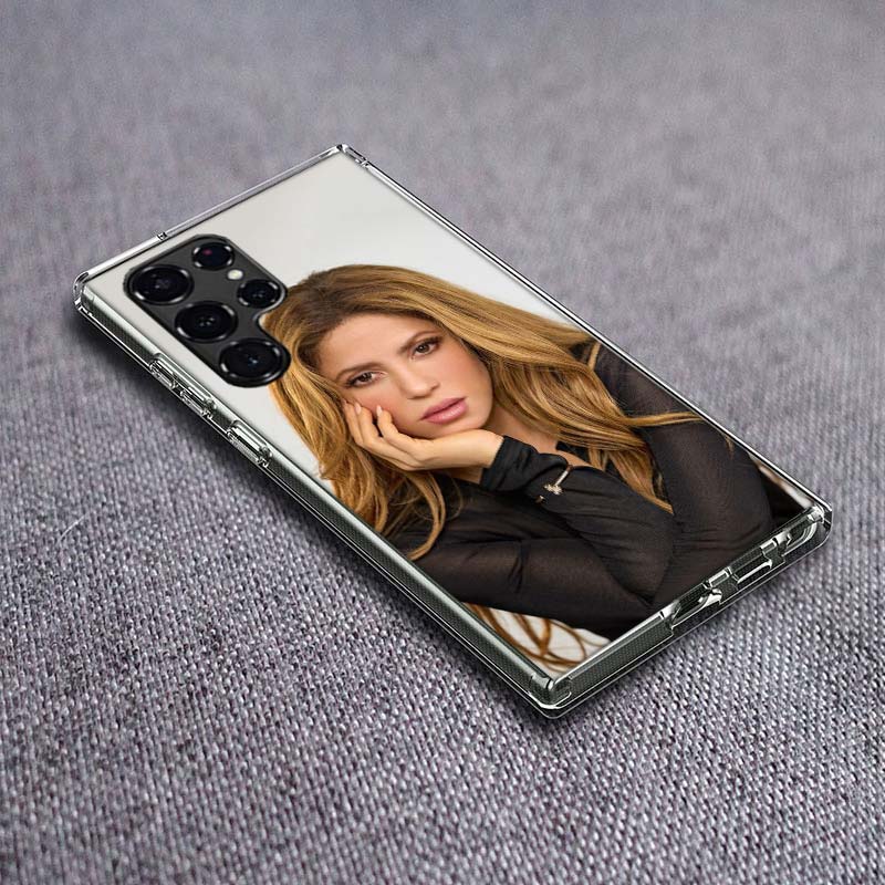 Чехол для телефона S-Shakira Singer для Samsung Galaxy S24 S23 S21 S20 FE S22 S26 Ultra S25 Edge S10 Plus Прозрачный ТПУ Чехол Оболочка Coq