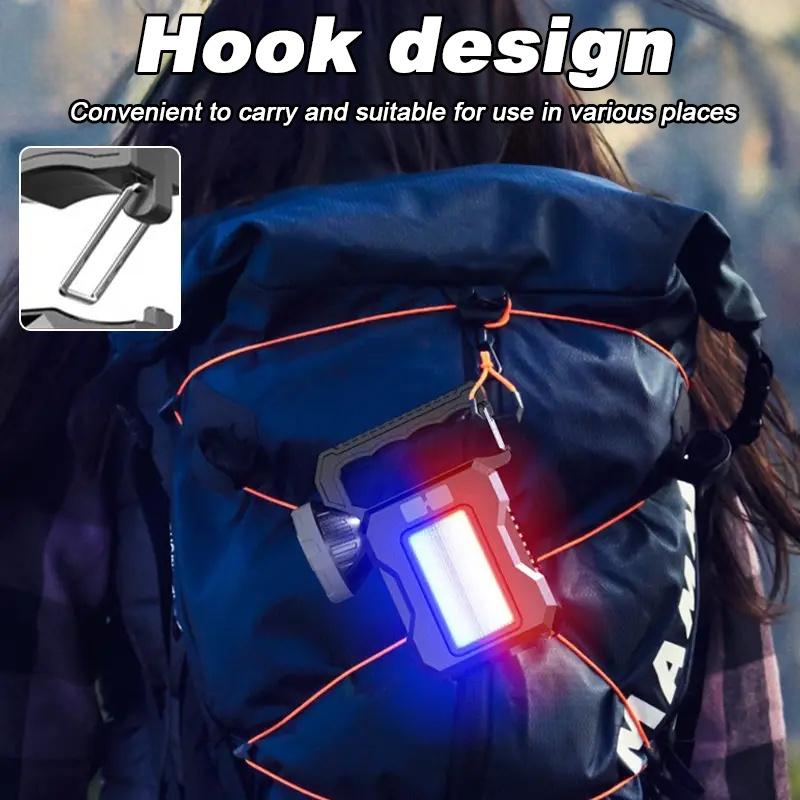 Светодиодный портативный кемпинговый фонарик с солнечной подзарядкой, подходит для кемпинга, чрезвычайных ситуаций, перебоев с электроэнергией, использования в помещении/на открытом воздухе