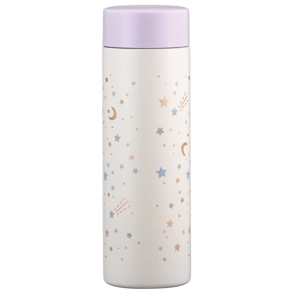 Skater Star Pattern Mug, 350ml, Ultra-Lightweight Stainless Steel Water Bottle, STYL4-A