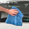 SEAMETAL Большое абсорбирующее полотенце для мытья автомобиля из кораллового вельвета - Двустороннее, быстросохнущее и идеально подходит для воскования 30*30СМ