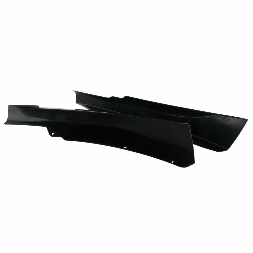Pair Front Bumper Lip Splitter Spoiler For BMW E90 E91 335i 328i LCI 2009 2010 2011 2012 M-Tech Bumper Side Splitter Cover