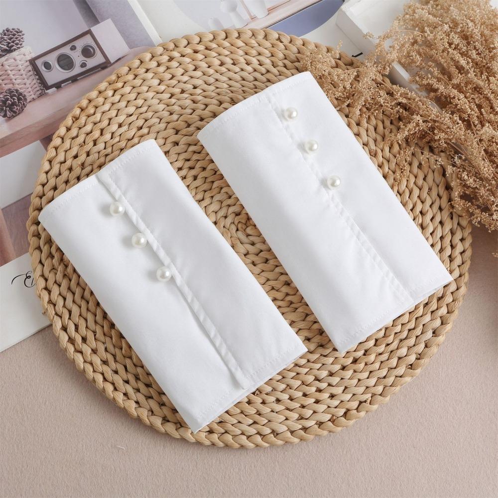 Comfortable False Wrist Cuffs Detachable Decorative Women Cuff Extension Fake Hand Sleeves  Sweater