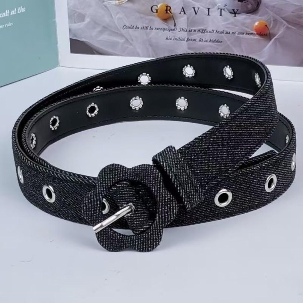 Adjustable Decorative Waist Strap Slim Fit Casual Waist Belt Casual Denim Waist Belt Daily Outfit