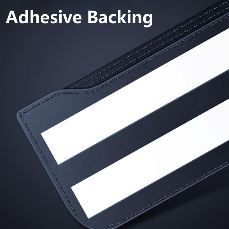 Faux Leather Car Storage Pocket Seat Back Door Center Console Phones Card Coins Keys Organizer Universal Car Storage Bag