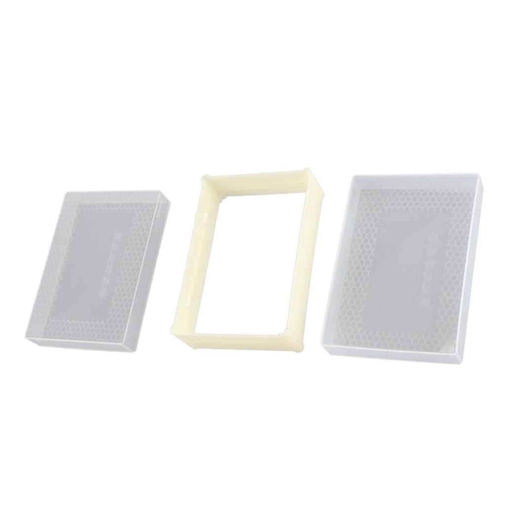 Plastic Beekeeping Comb Beehive Box Frame Set Kit Beekeeper Equipment