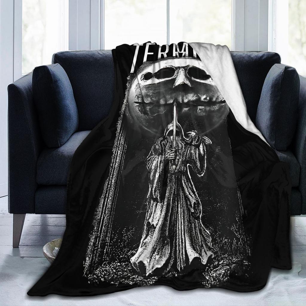 Fear and Hunger Termina Kaiser The Yellow King Fashion Blankets Classic Horror Game Flannel Novelty Warm Throw Fashion Blanket Bed Sofa Couc